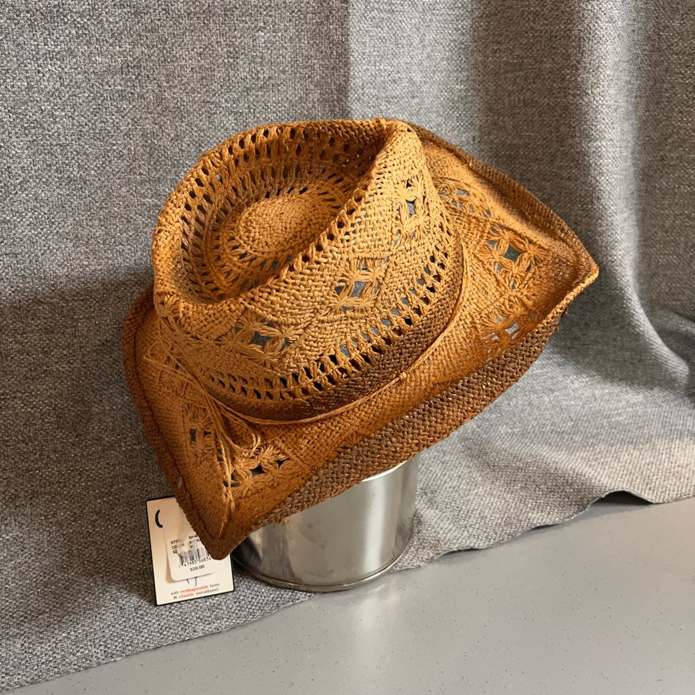 Summer cowgirl hat! Ombré tan coloring